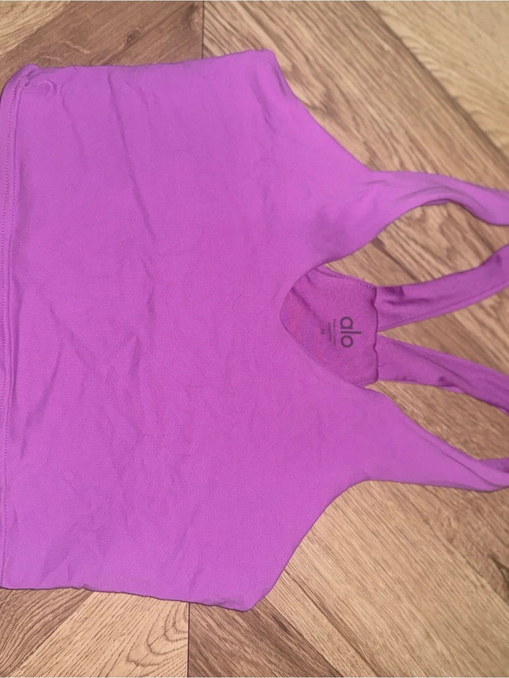 ALO Yoga Women's Strappy Tank Top in Purple